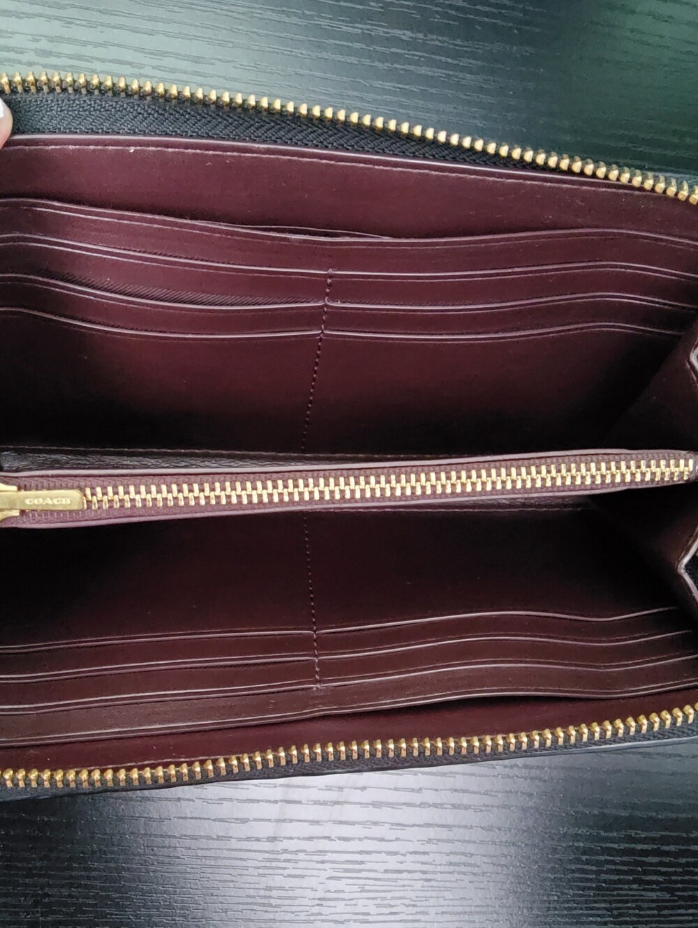 Coach Black Quilted Leather Satchel with Matching Wallet - Picture 9 of 11